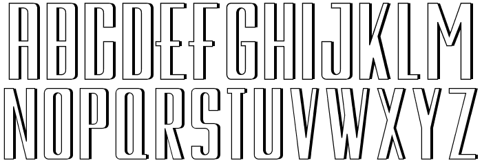 Galah Panjang Font LOWERCASE