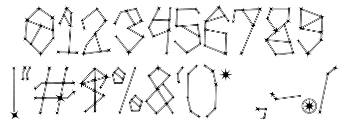 Galakse Font OTHER CHARS
