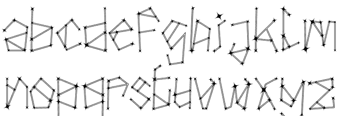 Galakse Font LOWERCASE