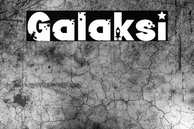 Galaksi Font examples