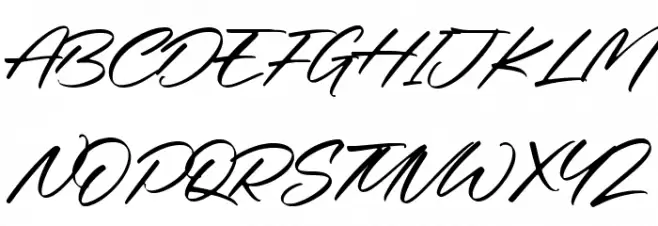 Galaksie Schriftart Groß
