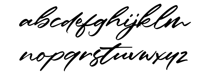 Galaksie Font LOWERCASE