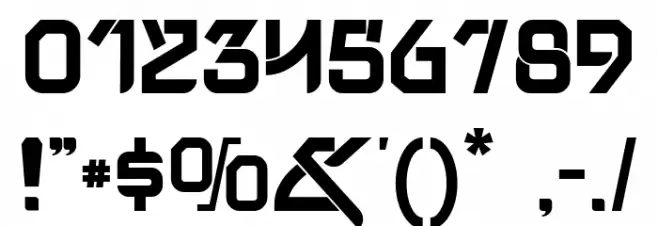 Galaksinos Font OTHER CHARS