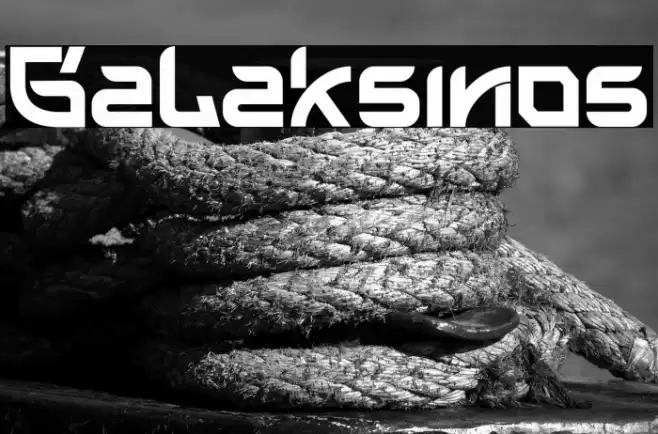 Galaksinos Font examples