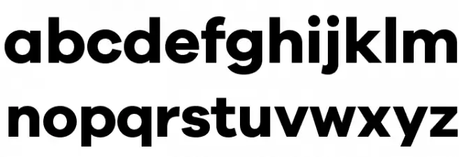 Galano Grotesque DEMO Bold Font LOWERCASE
