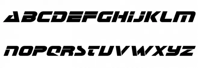 Galant Condensed Italic Fuentes MAYÚSCULAS