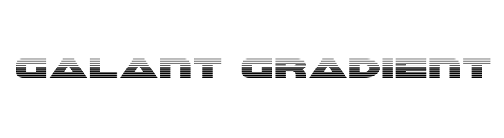 Galant Gradient  नि: शुल्क फ़ॉन्ट्स डाउनलोड