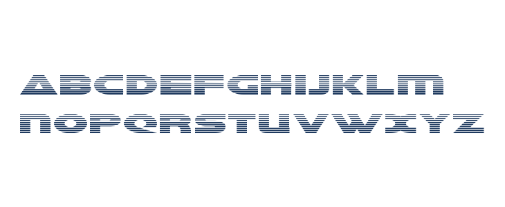 Galant Gradient Lowercase