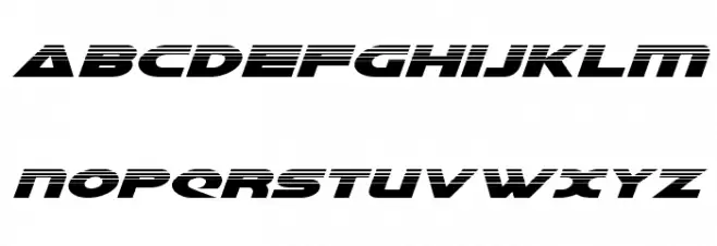 Galant Halftone Italic Schriftart Kleinbuchstaben