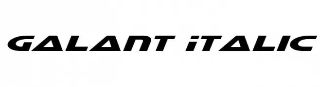 Galant Italic  Free Fonts Download