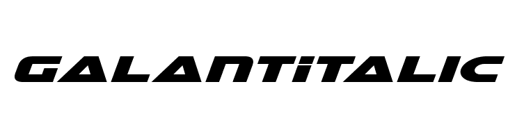 Galant Italic  لخطوط تنزيل
