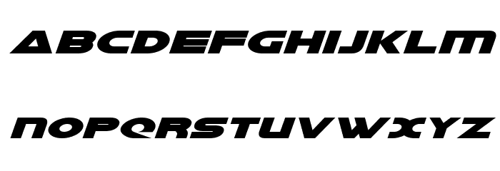 Galant Italic Font LOWERCASE
