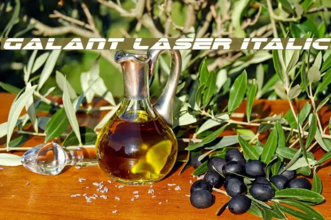 Galant Laser Italic Example 1
