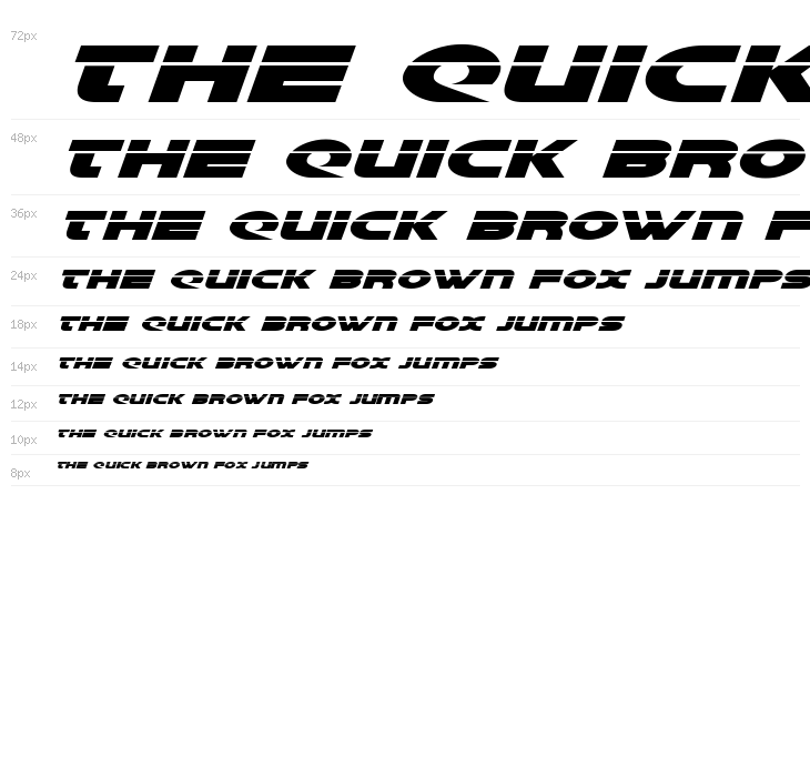 Galant Laser Italic Waterfall