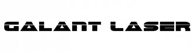 Galant Laser  Frei Schriftart Herunterladen