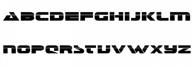 Galant Laser Schriftart Groß