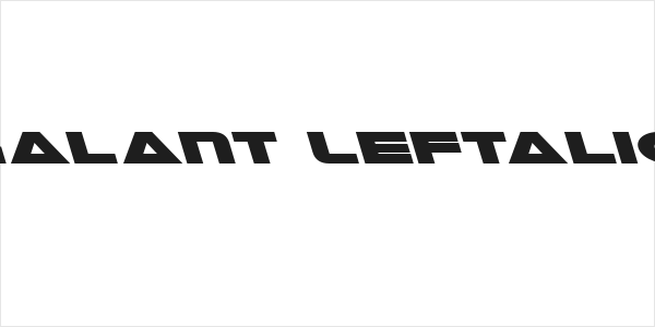 Galant Leftalic Logo