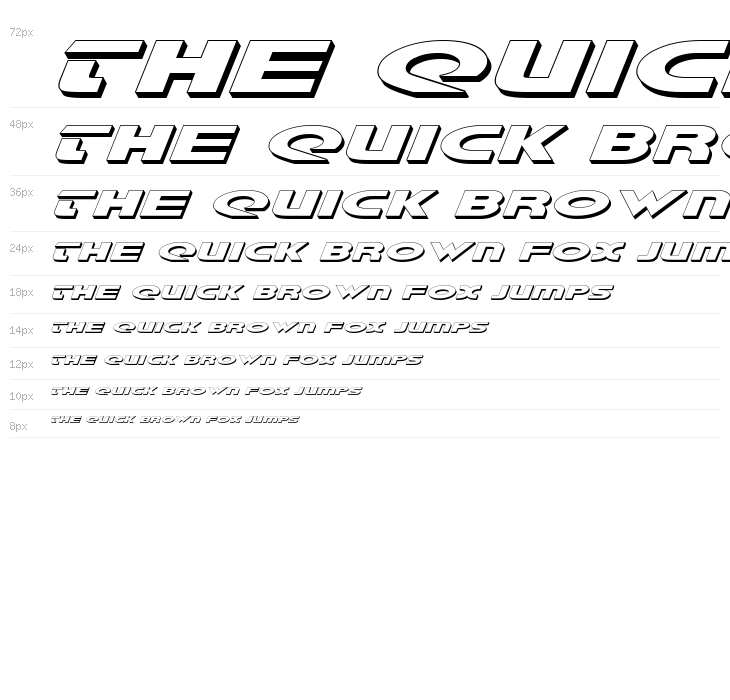 Galant Shadow Italic Waterfall