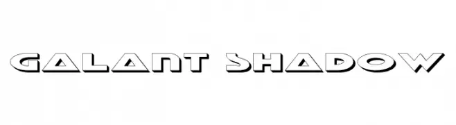 Galant Shadow  Free Fonts Download