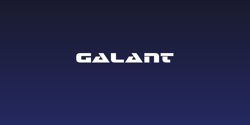 Galant Social Header