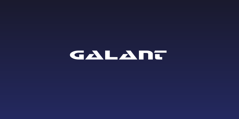 Galant Social Header