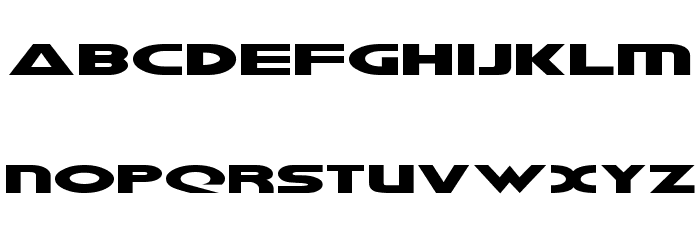 Galant Font LOWERCASE