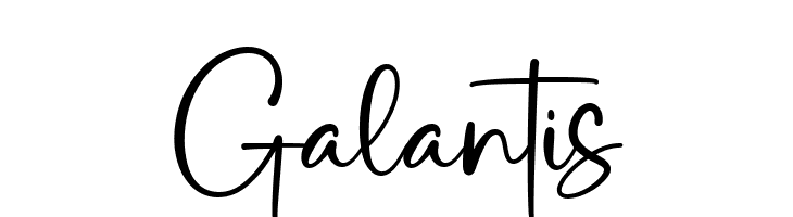 Galantis  Frei Schriftart Herunterladen