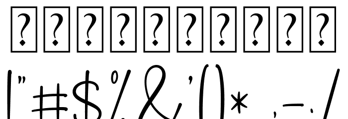 Galantis Font OTHER CHARS