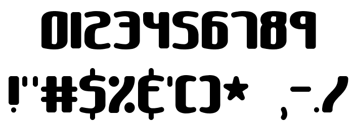 Galapogos BRK Font OTHER CHARS