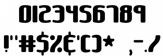 Galapogos BRK Шрифта ДРУГИЕ символов