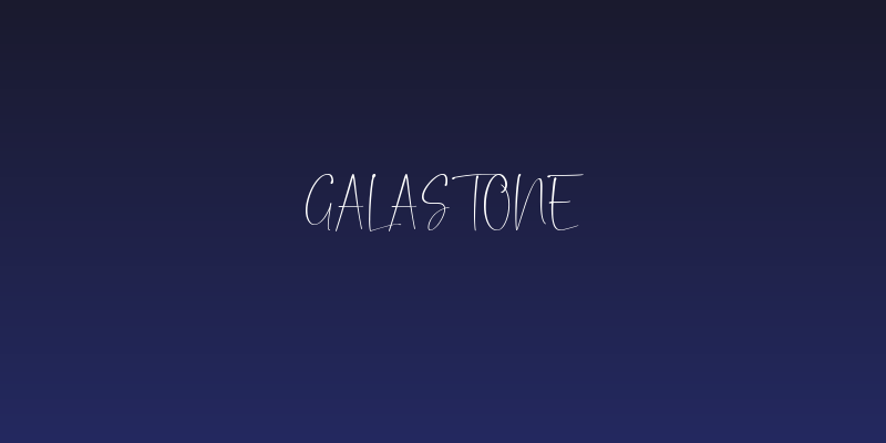 Galastone Social Header