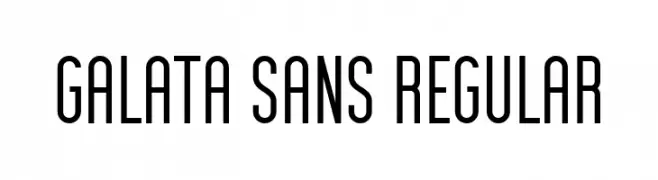 Galata Sans Regular  Frei Schriftart Herunterladen