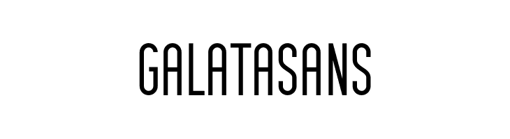 Galata Sans  font caratteri gratis
