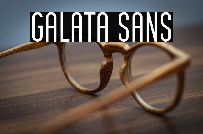 Galata Sans Example 3
