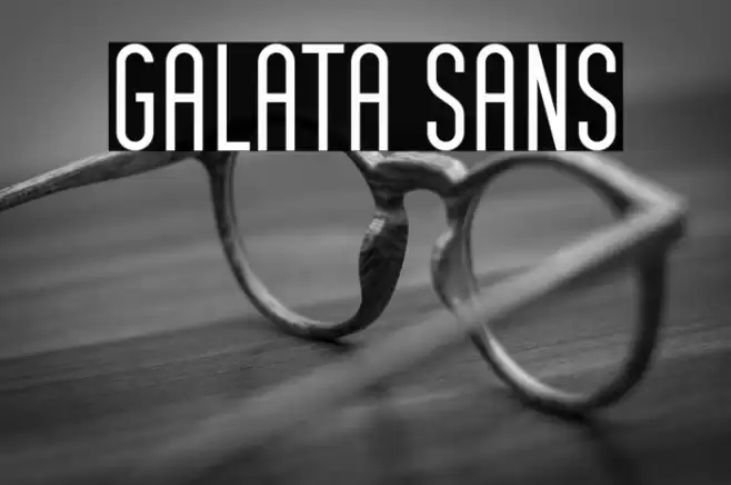 Galata Sans Font examples