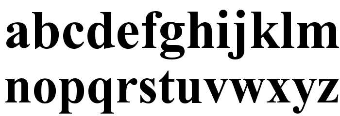 Galatia SIL Bold Font LOWERCASE