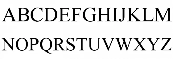 Galatia SIL Schriftart Groß