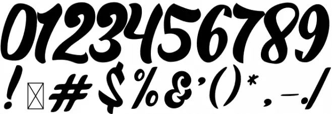 Galatik Font OTHER CHARS