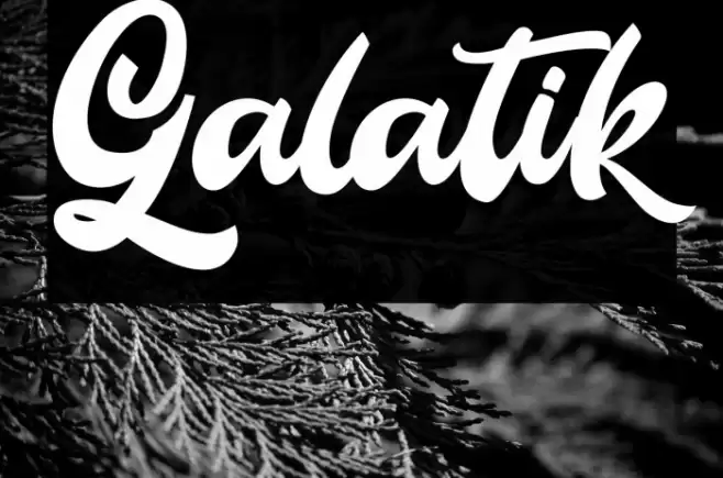 Galatik Font examples
