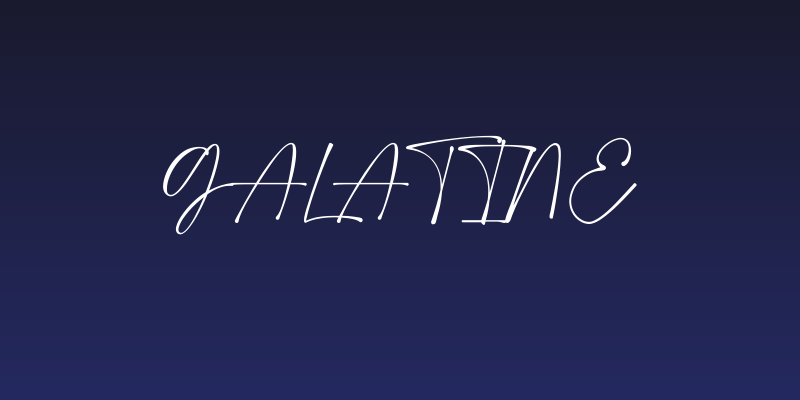 Galatine Social Header