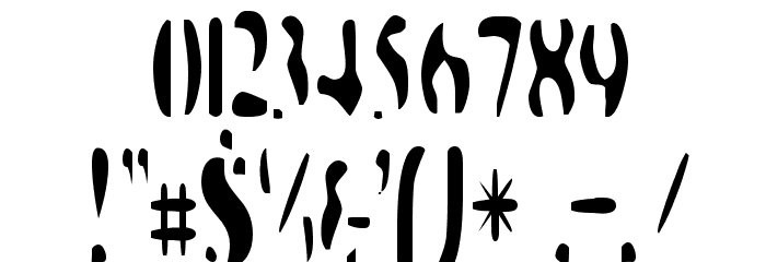 Galaxia Singularity Font OTHER CHARS