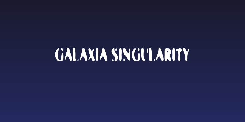 Galaxia Singularity Social Header