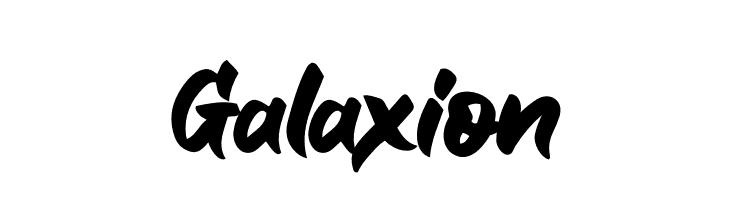 Galaxion  नि: शुल्क फ़ॉन्ट्स डाउनलोड