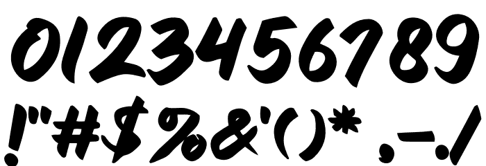 Galaxion Font OTHER CHARS