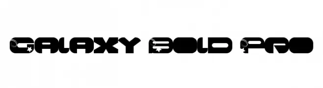 Galaxy Bold Pro  font caratteri gratis