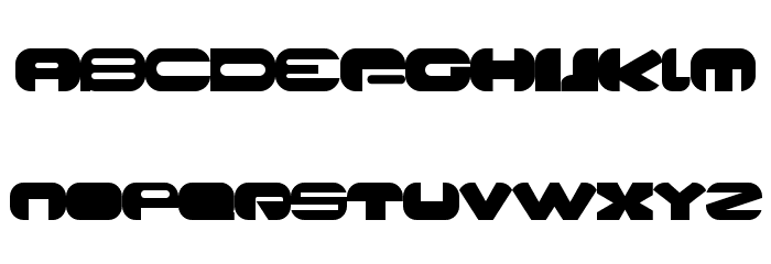 Galaxy Bold Pro Font LOWERCASE