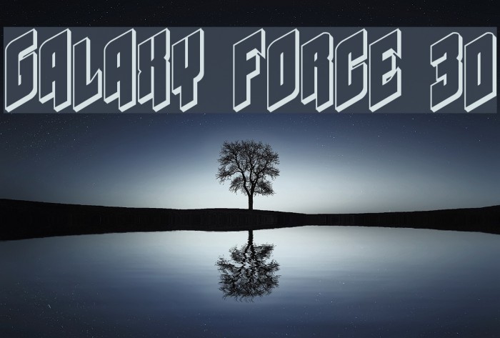 Galaxy Force 3D Example 2