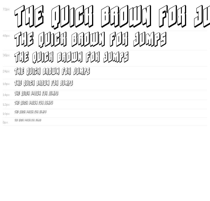 Galaxy Force 3D Waterfall