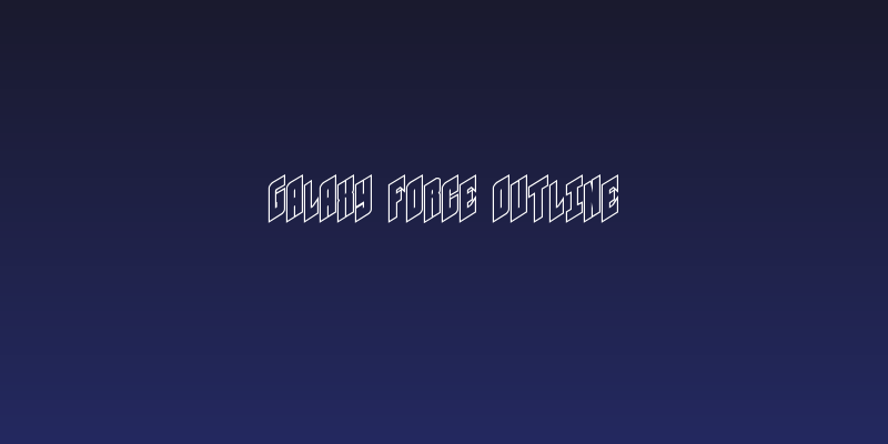 Galaxy Force Outline Social Header