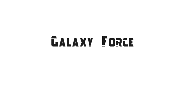 Galaxy Force Logo